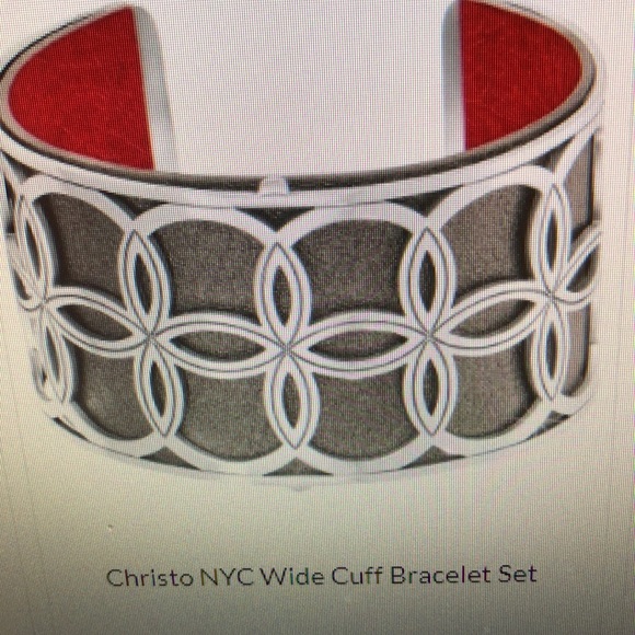 Brighton Jewelry - Brighton Christo NYC Wide Cuff Bracelet Set